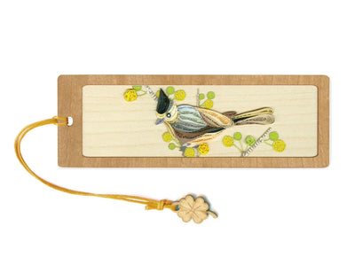 Hand Quilled Bookmark Tufted Titmouse #BM12154