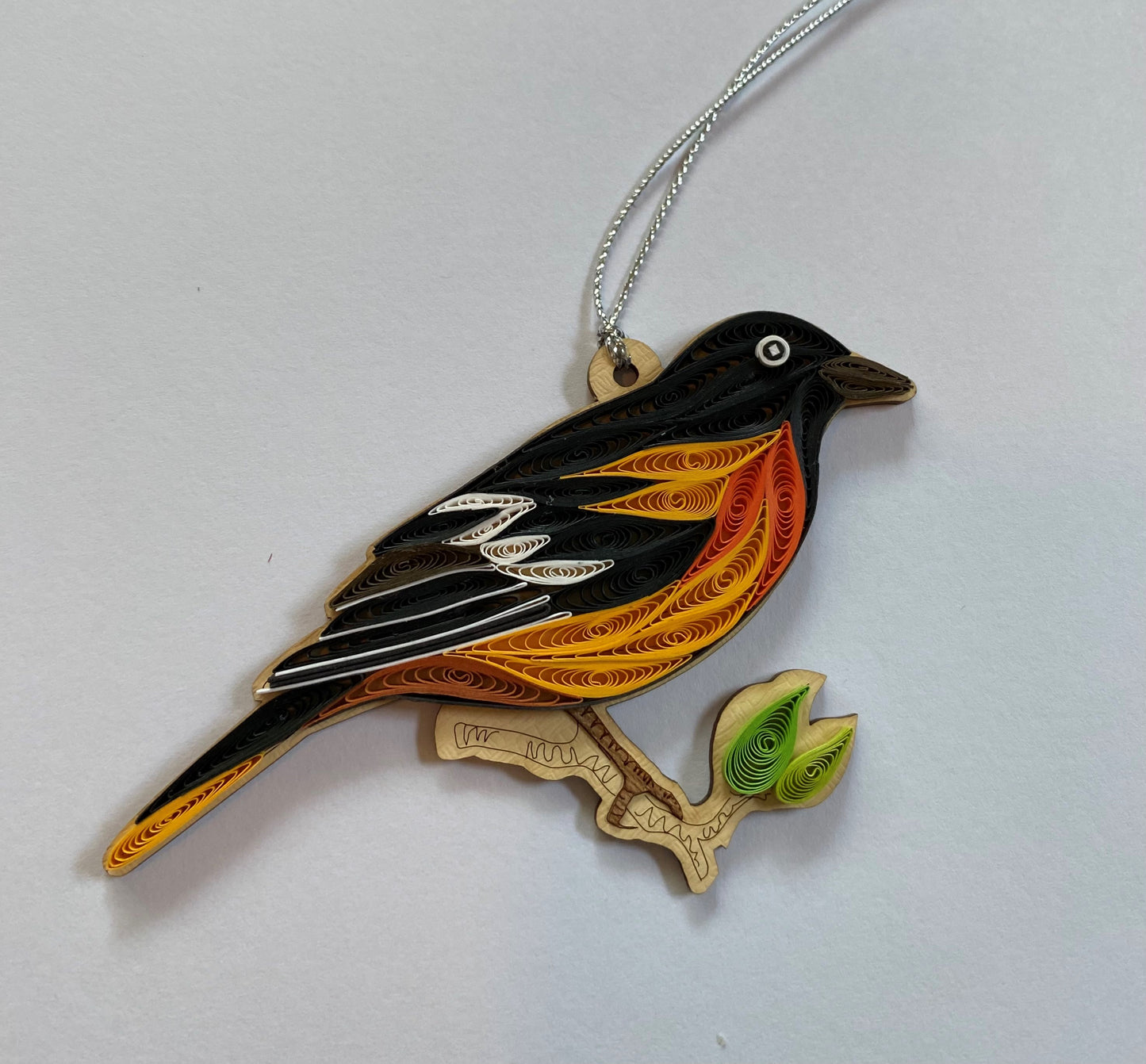 Hand Quilled Oriel Ornament #QO11034