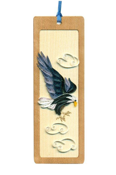 Hand Quilled Bookmark Eagle #BM10695