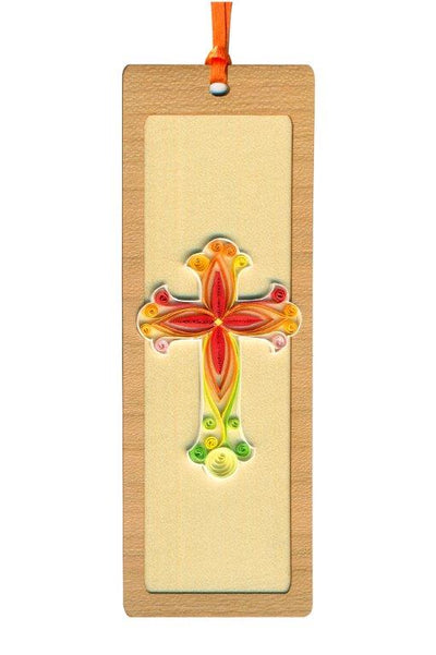 Hand Quilled Bookmark Celtic Cross #BM10700