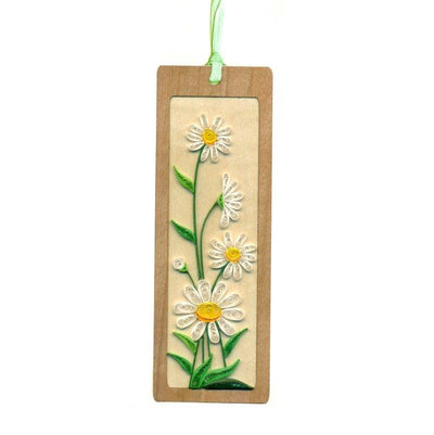 Hand Quilled Bookmark Daisy #BM10702