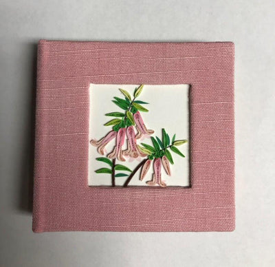 Hand Quilled Sticky Note Cover Bell Flower #SN10454